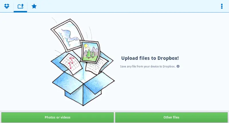 dropbox 2 android - for some reason we don't have an alt tag here