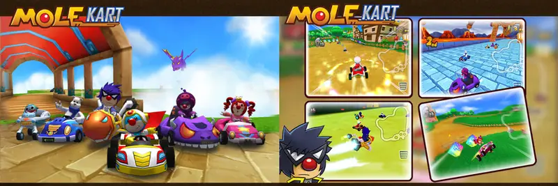mole kart - for some reason we don't have an alt tag here