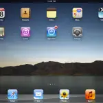 iPad 1 homescreen - for some reason we don't have an alt tag here