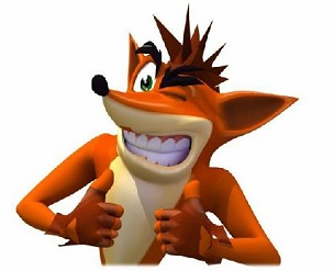 crash bandicoot - for some reason we don't have an alt tag here