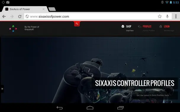 sixaxis of power nexus 7 - for some reason we don't have an alt tag here