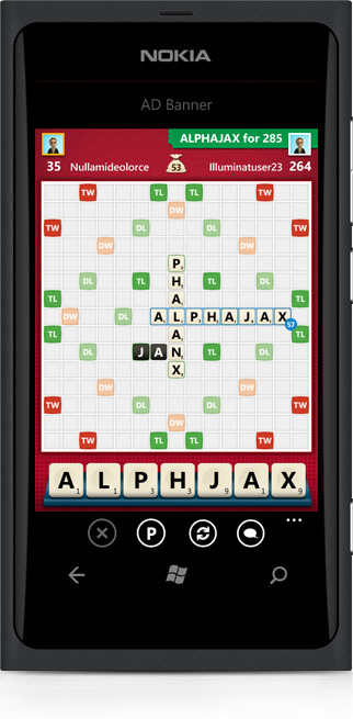 AlphaJax on Windows Phone - for some reason we don't have an alt tag here