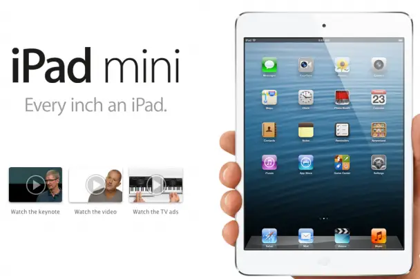 ipad mini - for some reason we don't have an alt tag here