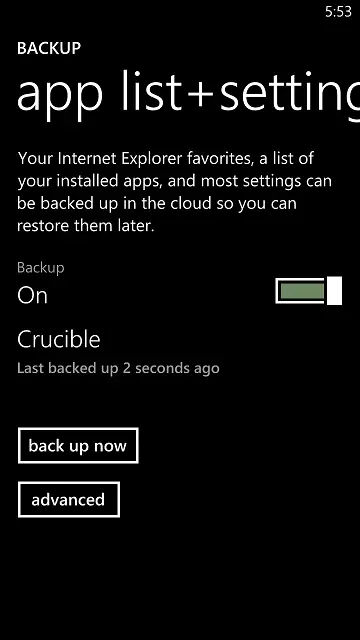 WP8 Backup - for some reason we don't have an alt tag here
