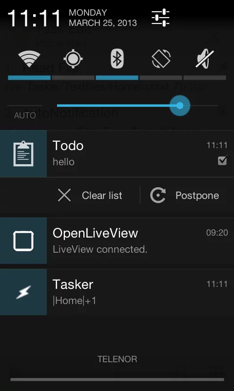 lade Holde par How to use AutoNotification and AutoRemote Notification for Android/Tasker