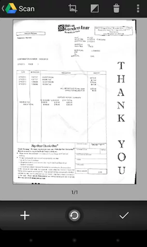 Google Drive scanning