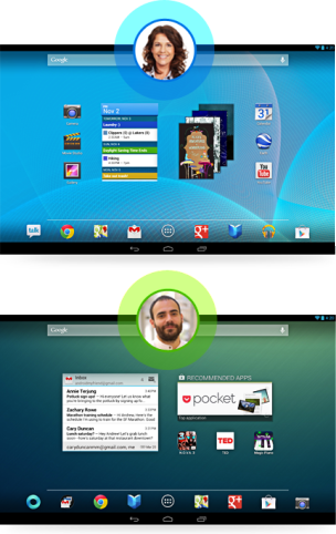 Android 4.3 multi-user