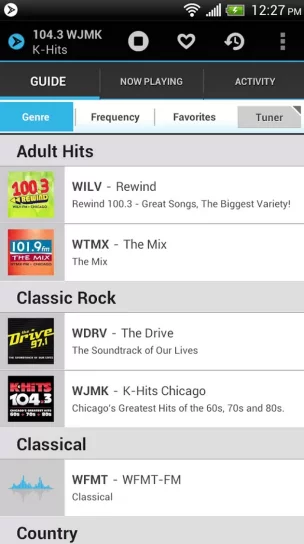 NextRadio screenshot