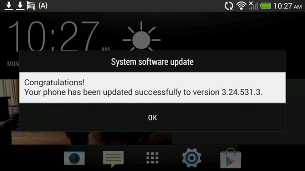 HTC One T-Mobile OTA update