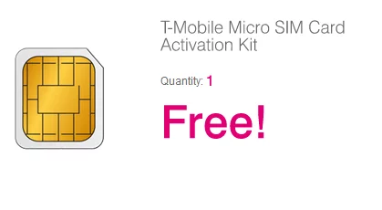 T-Mobile free SIM