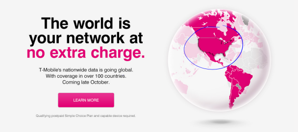 T-Mobile international roaming