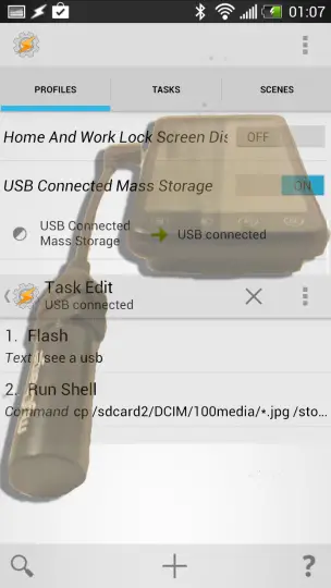 Tasker USB OTG
