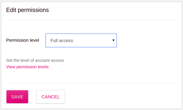 Edit permissions T-Mobile My Account