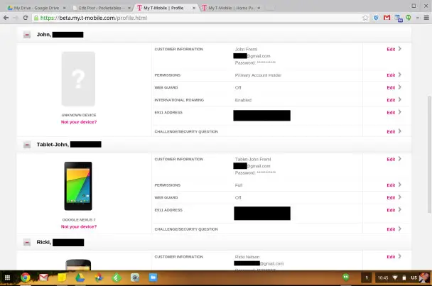 T-Mobile My Account