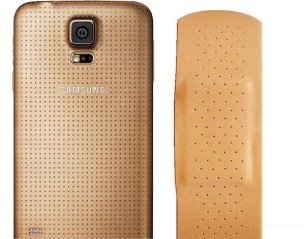Samsung Galaxy S5 bandaid edition