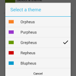Various Orpheus Music Player screenshots