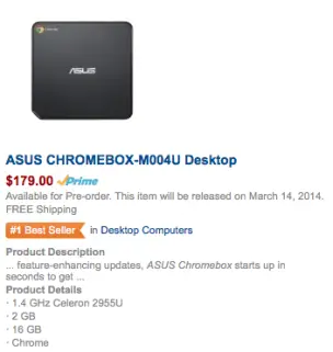 AUS Chromebox Amazon