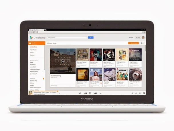 Google Play Music Chromebook