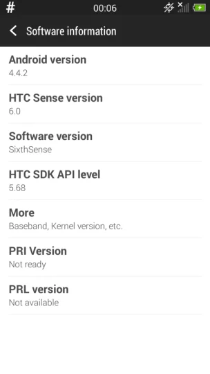 Sense 6 Android 4.4.2