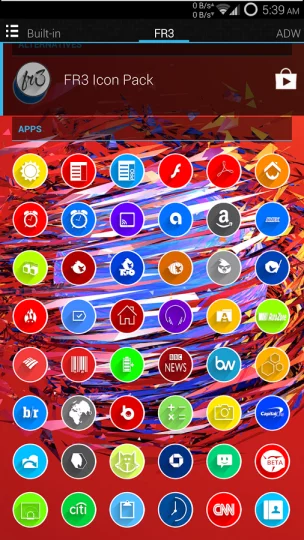 FR3 icon pack