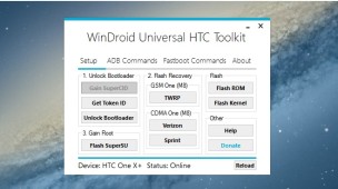 WinDroid Universal HTC Toolkit