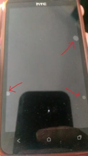 Air bubbles under glass on the HTC EVO 4G LTE