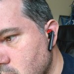 Jabra STEALTH Bluetooth Headset in some guy's ear