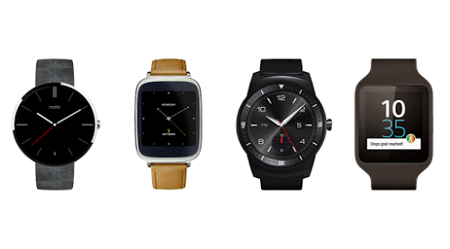 Android Wear watches