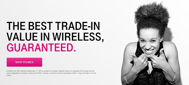 T-Mobile trade in offer