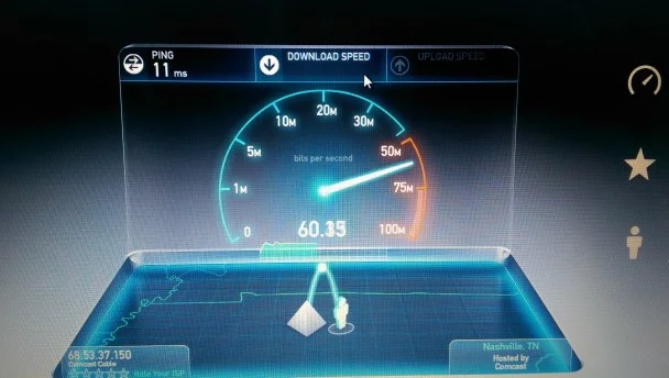 Full speed internet with the Powerline 1200