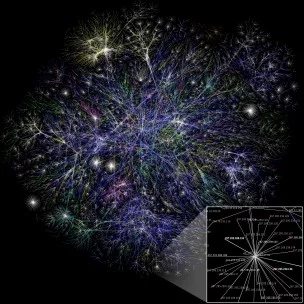 Visualized Internet Map