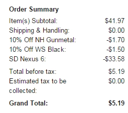 Order Summary