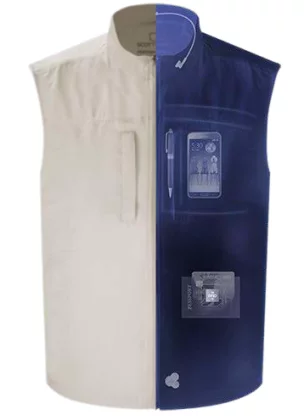 SCOTTeVEST Featherweight Vest xray