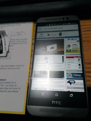 Tech Armor New 2014 HTC One (M9) Anti-Glare/Anti-Fingerprint (Matte) Screen Protectors [3-Pack]