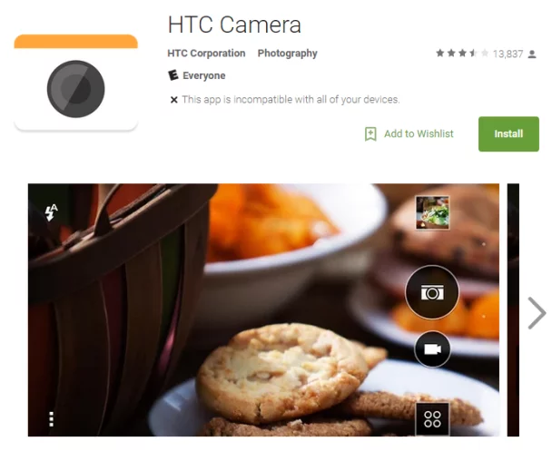 HTC Camera