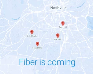 Google Fiber Map 9-17-15
