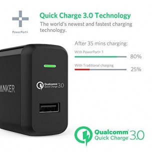 Anker Qualcomm Quick Charge 3.0 charger