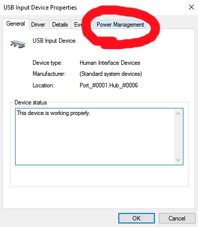 4 - USB Input Device Properties post-change-settings pre-power-management