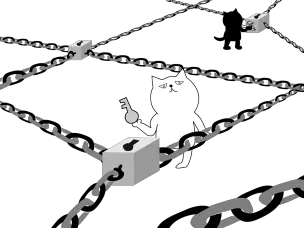 Kitties unlock the internet from pixabay