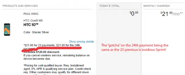 Sprint's mysteriously the same 24th payment