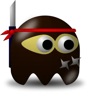 Pacman Ninja Ghost from Pixabay