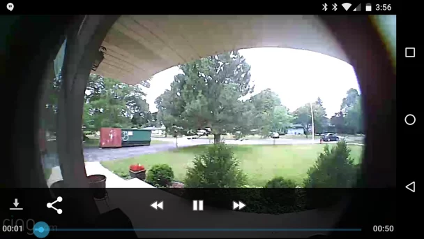 I have twenty-two 50-second videos of cars driving past my house from today.