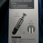 Evoplus Q9 car charger Bluetooth headset