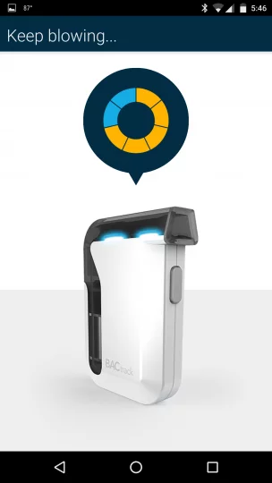 BACtrack Smartphone Breathalyzer App