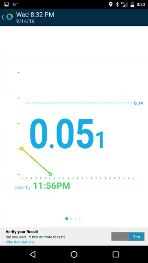 BACtrack Smartphone Breathalyzer App