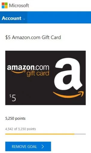 Microsoft Rewards Amazon