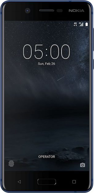 Nokia 5 Tempered Blue Front - for some reason we don't have an alt tag here