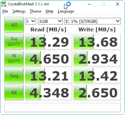 2017 02 25 10 19 12 CrystalDiskMark 5.1.2 - for some reason we don't have an alt tag here