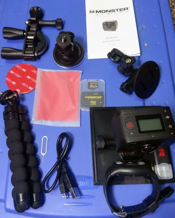 Monster Vision VR 360 degree camera contents