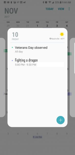 Google Calendar fail